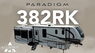 Paradigm 382RK 5th wheel The perfect RV kitchen for life on the road under 42ft amp 13500 lbs dry [upl. by Lethia674]