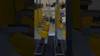 New Economy Plane Seats from Hell Standing Only shorts aviation airlines [upl. by Bensen911]