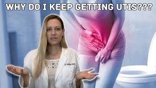 RECURRENT UTIs 7 Reasons Why Women Keep Getting UTI Infections amp 7 Ways To Prevent Them [upl. by Apilef]