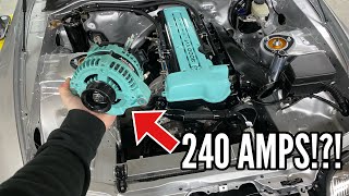 AutoTech Engineering 2JZ Alternator [upl. by Bradan23]