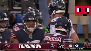 FOOTBALL IS BACK NFL Houston Texans Vs Chicago Bears Hall of Fame Highlights Preseason Reaction [upl. by Ahtnamas361]