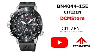 BN404415E Citizen Promaster Altichron Black [upl. by Mashe]