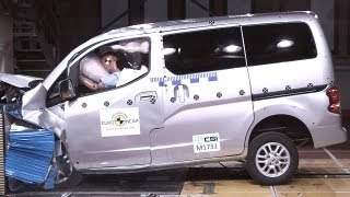 Nissan Evalia im EuroNCAPCrashtest 2013 [upl. by Helmut242]