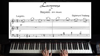 Mozart  Lacrimosa  Piano with Sheet Music [upl. by Debbie]