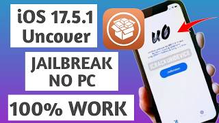 IOS 1751 Uncover Jailbreak How to jailbreak iOS 1751 No PC [upl. by Lachance]