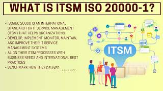 ISOIEC 2000012018 Auditor Training  Information Technology — Service Management System ITSMS [upl. by Aisak]