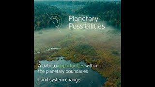 Planetary Boundaries Land System Change [upl. by Cherida]