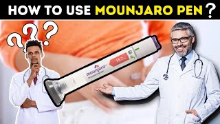 How to Use Mounjaro Pen  The Ultimate Guide [upl. by Knighton]