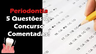 Concurso Odontologia  5 Questões de Periodontia Comentadas – Retalhos Lesões de Furca e MAIS [upl. by Victory455]