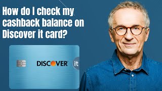 How do I check my cashback balance on Discover it card [upl. by Ahsiekal]