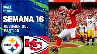 Pittsburgh Steelers vs Kansas City Chiefs  Semana 16 NFL Game Highlights [upl. by Ailemrac875]