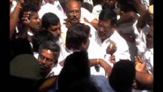 vijayakanth hit by MLA  first on youtube [upl. by Kean]