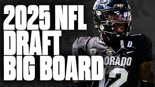 2025 NFL Draft Big Board  Who Are The Best Prospects [upl. by Barhos]