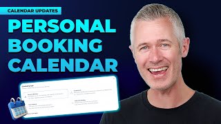 New Calendar Type Personal Booking Calendar Live [upl. by Tham]