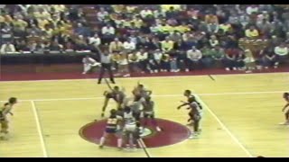 1986 IHSAA Boys Basketball Regional Finals at the Wigwam  Noblesville vs Anderson High School [upl. by Ddal996]