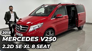 2015 Mercedes V250 22D SE XL 8 Seat [upl. by Alleusnoc741]