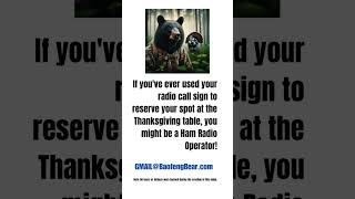 Ham Radio Thanksgiving [upl. by Ecniv]