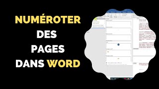 Comment numéroter des pages dans Word [upl. by Eelame]