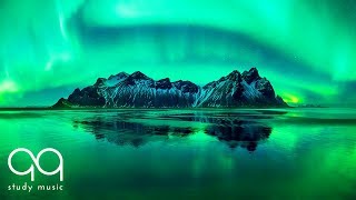 Aurora Borealis amp Northern Lights Music 🔵 Ambient Sounds and Relaxing Music [upl. by Gibby196]