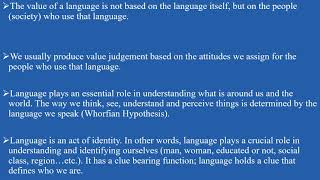 Sociolinguistics  Lesson 1  An Introduction [upl. by Carolynne]