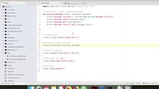 Demonstration of MQTT Protocol using Python with Mosquitto Broker Server on Mac [upl. by Alexandrina]