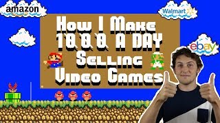 How I make 1000 a day SELLING VIDEO GAMES [upl. by Gisella]