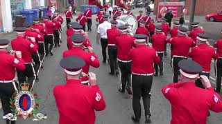 Shankill Protestant Boys FB  South Belfast Memorial Parade 140924 [upl. by Mayman]