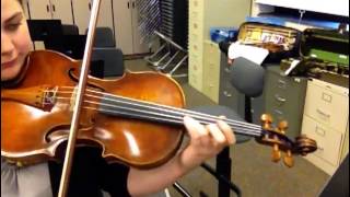 VIOLA 2 Octave G Major Scale [upl. by Kristy]