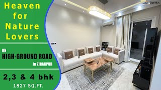 3BHK 🏠Ready To Move Luxury Apartments In India 🔥Trishla City Zirakpur Best Society In Chandigarh [upl. by Nymrak]