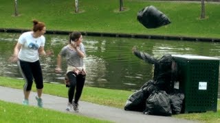 GARBAGE BAG  Scare Prank [upl. by Gauthier999]