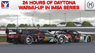 iRacing Daytona 24  WarmUp IMSA Race [upl. by Ailema]