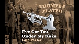 Ive Got You Under My Skin  Bb Trumpet  Cole Porter No209 [upl. by Horter73]