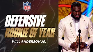 Will Anderson Jr Wins Defensive Rookie of the Year I NFL Awards I CBS Sports [upl. by Dagmar]