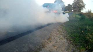 mercedes w210 E420 burnout [upl. by Aisayt]