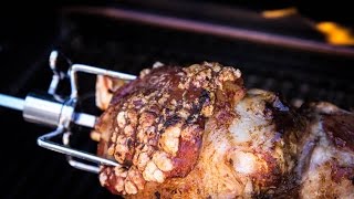 Folge151  🍖 Knusprige Schweinshaxe vom Grill 😍  Deutsches BBQ Grill amp Koch Rezept [upl. by Mychal]