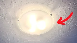 Review of Malaga 3 Light Flush Mount Light Fixture [upl. by Cherida]