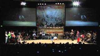 Lilou France vs Robin Russia  Solo BBoy Semi Final  UK BBoy Championships 2010 [upl. by Akkeber698]