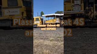 Aurizon Plasser Unimat 4S and SSP 302 trackmachine Aurizon plassertheurer [upl. by Introk132]