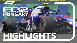 2019 Hungarian Grand Prix FP2 Highlights [upl. by Pyotr]