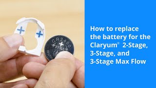 How to Replace the Battery for the Claryum® 2Stage 3Stage and 3Stage Max Flow [upl. by Oyam]