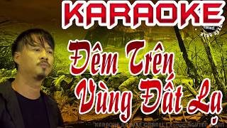 Karaoke Đêm trên Vùng Đất Lạ Quang Lập [upl. by Panchito237]