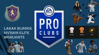 EA FC 24 Pro Clubs  Laban Blinder Ultimate Playlist Div Elite [upl. by Kerry]