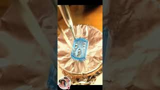 ASMR Satisfying Poking Sounds of Tin Foil Using A SQUARE SPIRO WHEEL asmr screencast satisfying [upl. by Htial520]