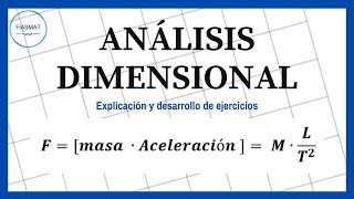 Ejercicios de Análisis dimensional [upl. by Metah]