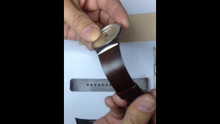 Skagen 233XXLSLB Battery Change and Band  Strap Replacement [upl. by Jazmin]