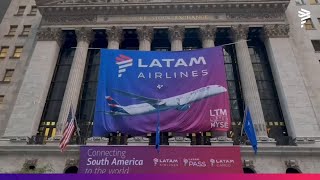 LATAM de vuelta en la Bolsa de Nueva York [upl. by Reid543]