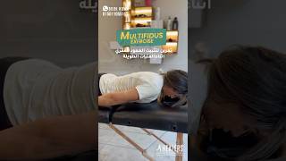 Multifidus exercise  تمرين لتثبيت العمود الفقري اثناء الفترات الطويلة [upl. by Akimehs32]