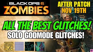 BLACK OPS 6 ZOMBIES  ALL WORKING GLITCHES AFTER PATCH SOLO GODMODE GLITCH BEST BO6 XP GLITCHES [upl. by Niliram641]