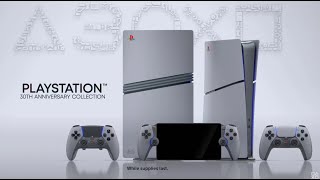 سوني تكشف عن نسخ خاصة رائعة للغاية من اجهزة PS5 و PS5 Pro بمناسبة الذكرى 30 لأجهزتها [upl. by Virgilio]