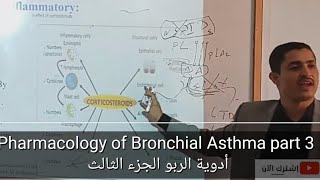 Pharmacology of Bronchial asthma part 3 الادوية المستخدمة في الربو الجزء 3 [upl. by Yenaffit]